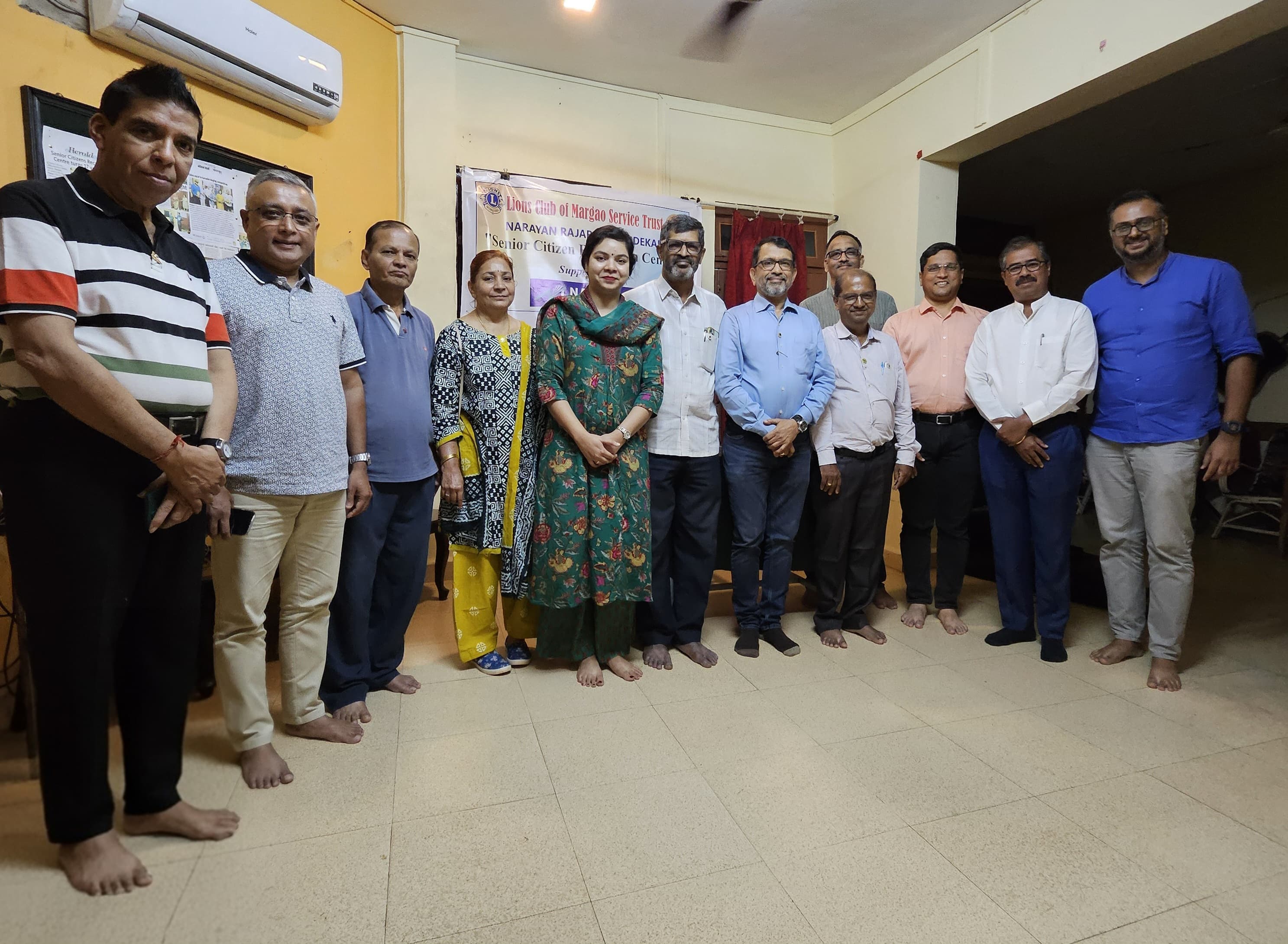 club visit of LC of Margao