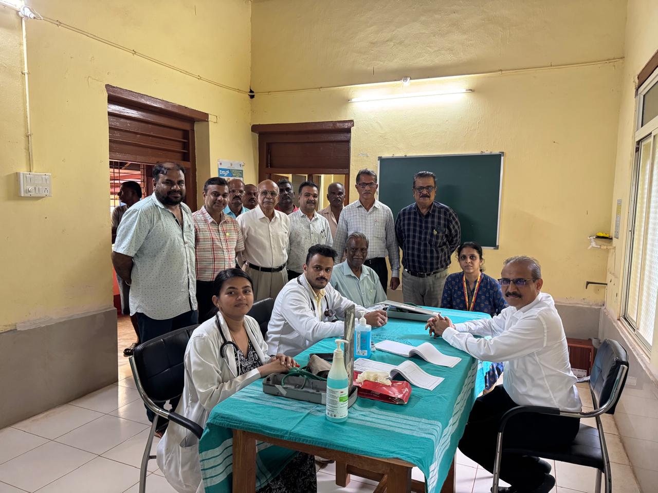 Pre cardiac health checkup camp