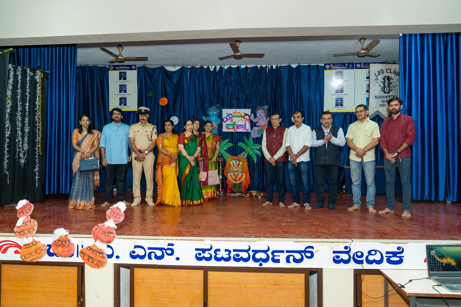 KRISHNA RADHA FANCY DRESS FOR PRE SCHOOL CHILDREN