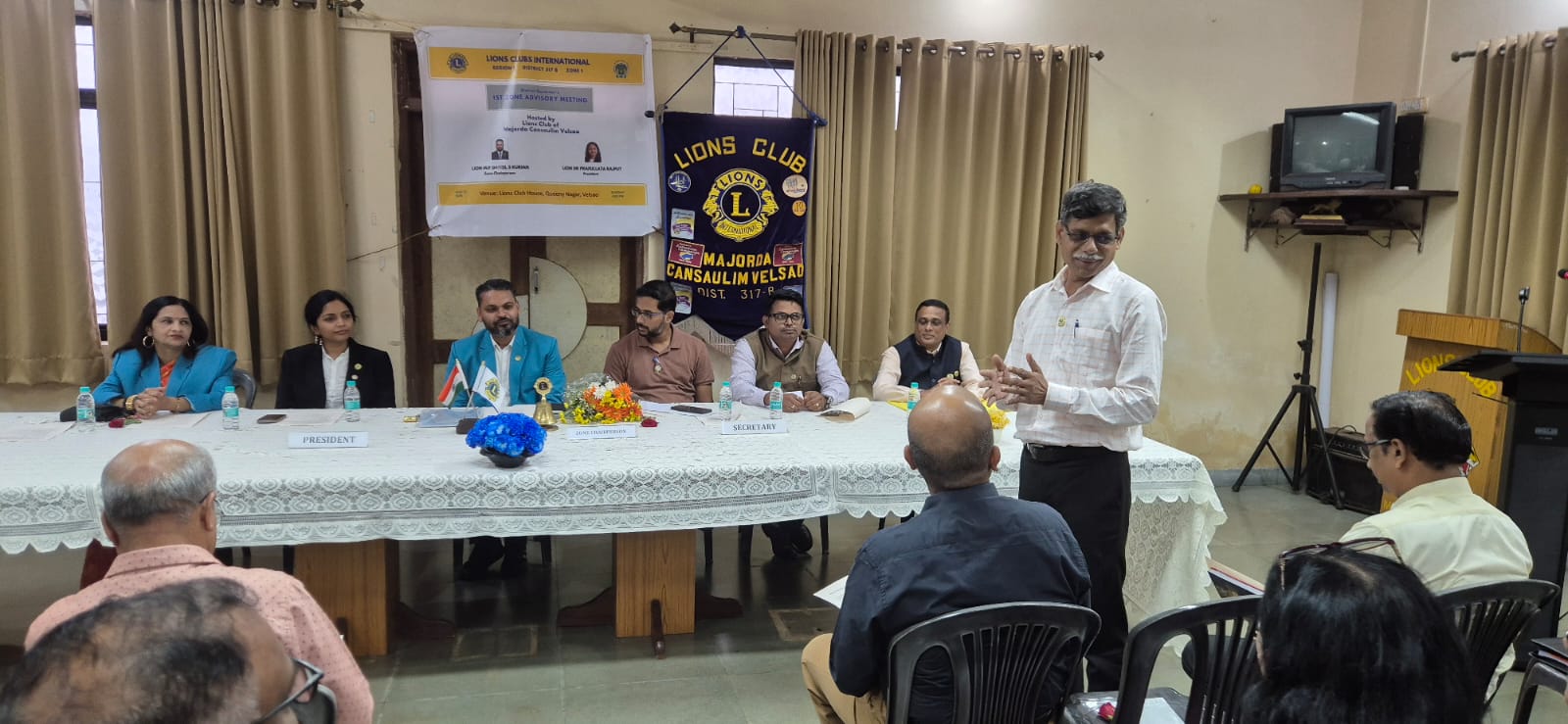 District Governor's First Zone Advisory Meeting 