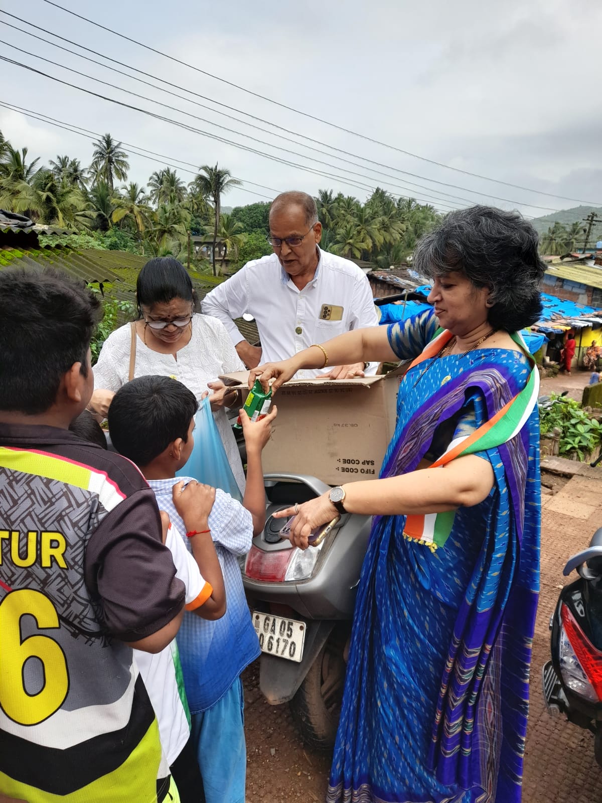 Annadan at Bablyachi Khali, Ponda 