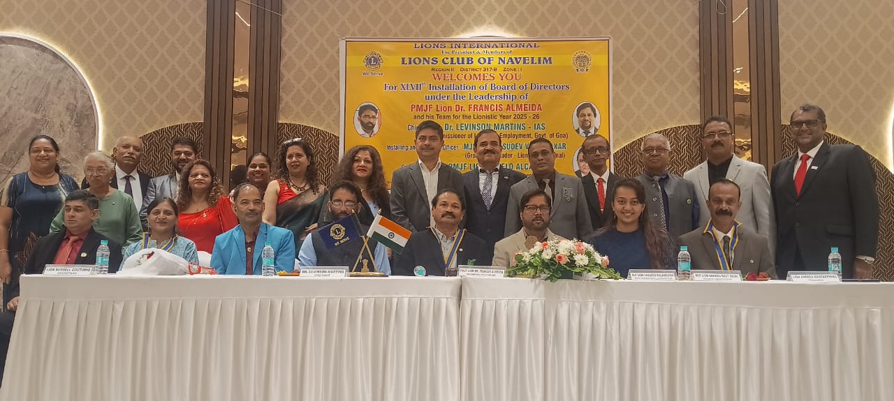 47th Installation Ceremony of BOD of Lions Club of Navelim