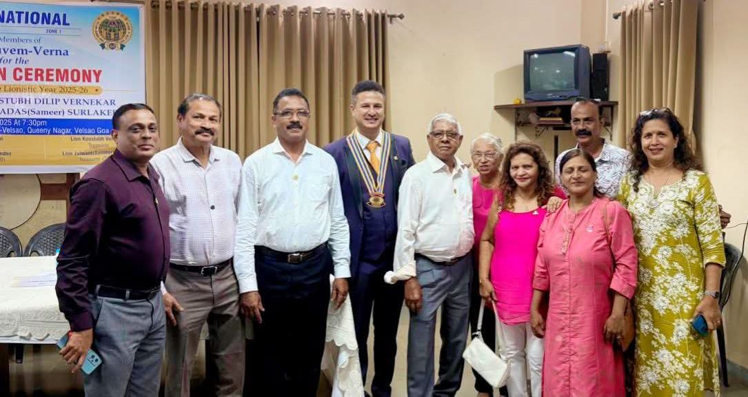 Attended BOD Installations Of Lions Club of Navelim, Lions Club of Margao Saheli & Lions Club of Nuvem Verna
