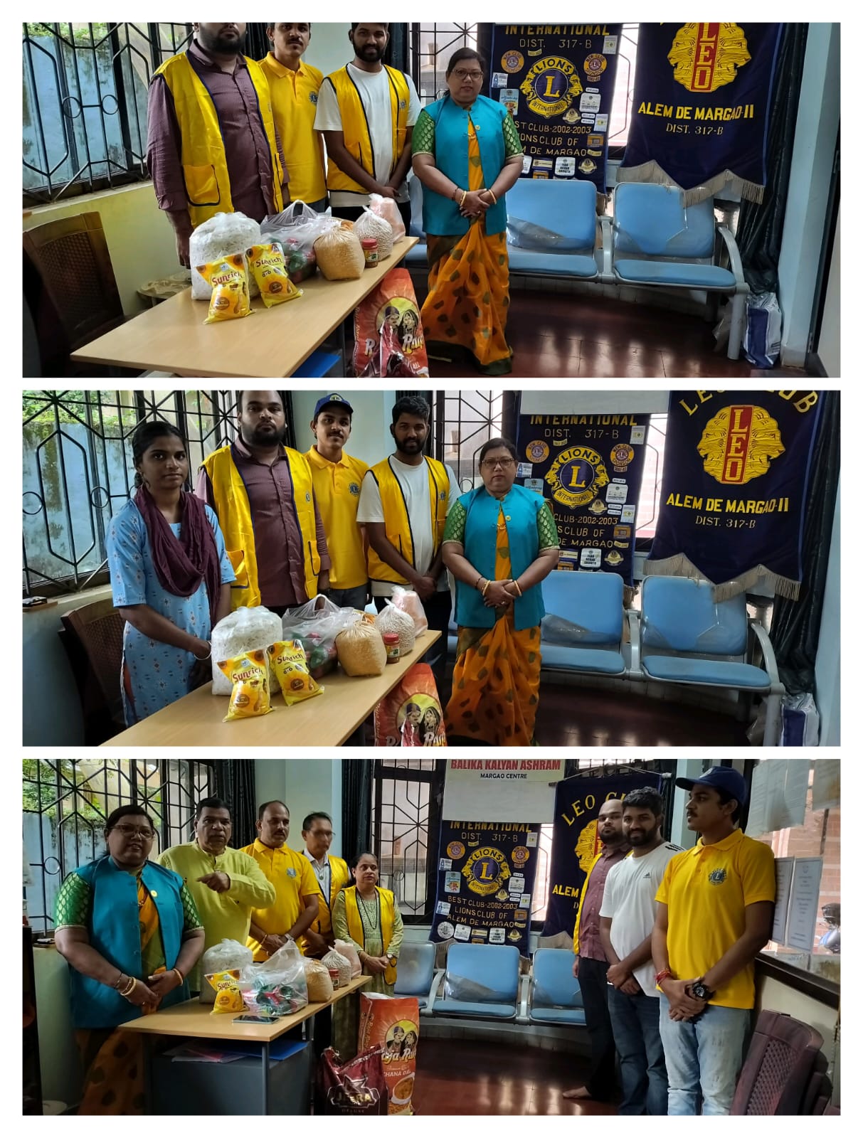 Providing household items to Balika Kalyan Ashram (Orphanage) 
