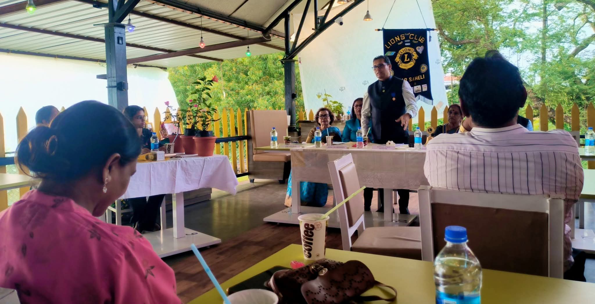 Visited Lions Club of Margao Saheli with UNSDG Goal no 7 been Adopted with Environment For Sustainability