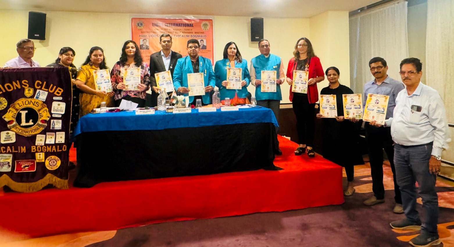 Release Of Brochures as a DC for UNSDG Goal Promotions of Goal No 3 and Goal No 7  at Zone Advisory Meeting Of Lion Arnaldo Rego Region 1 Zone 2