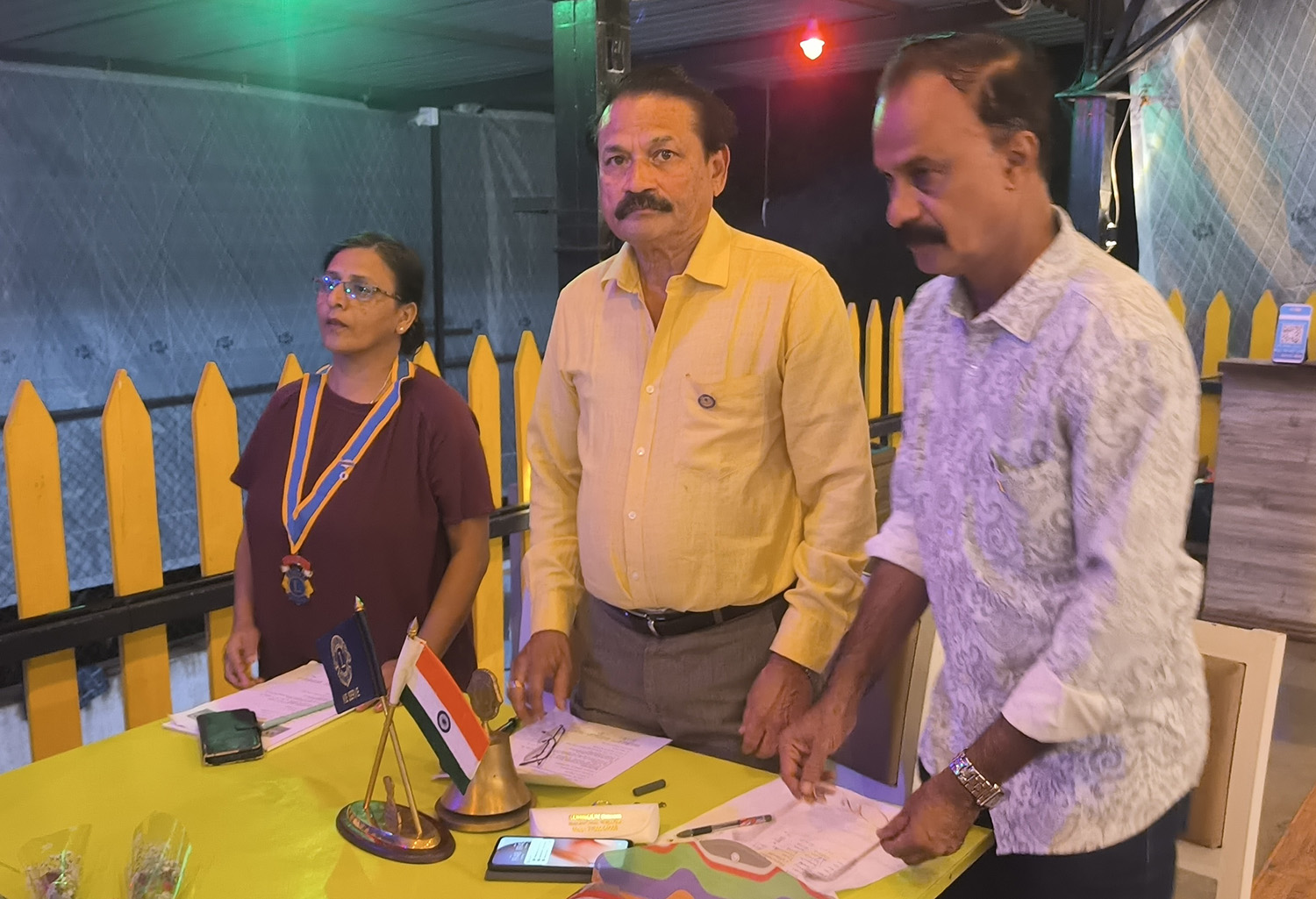 The Annual Budget Was Approved in The Lions Club of Navelim August BOD Meeting And Was Duly approved.d