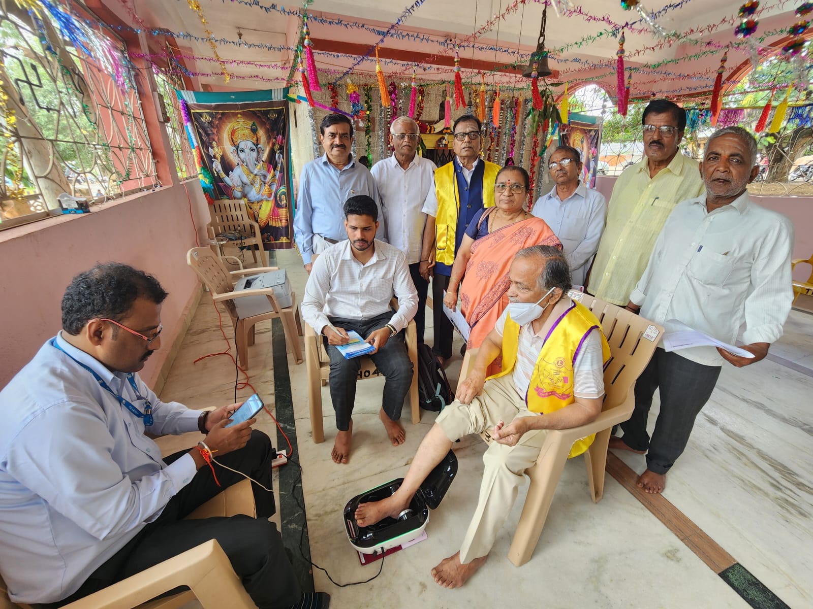 GENERAL HEALTH  CHECKUP CAMP FOR SENIOR CITIZENS