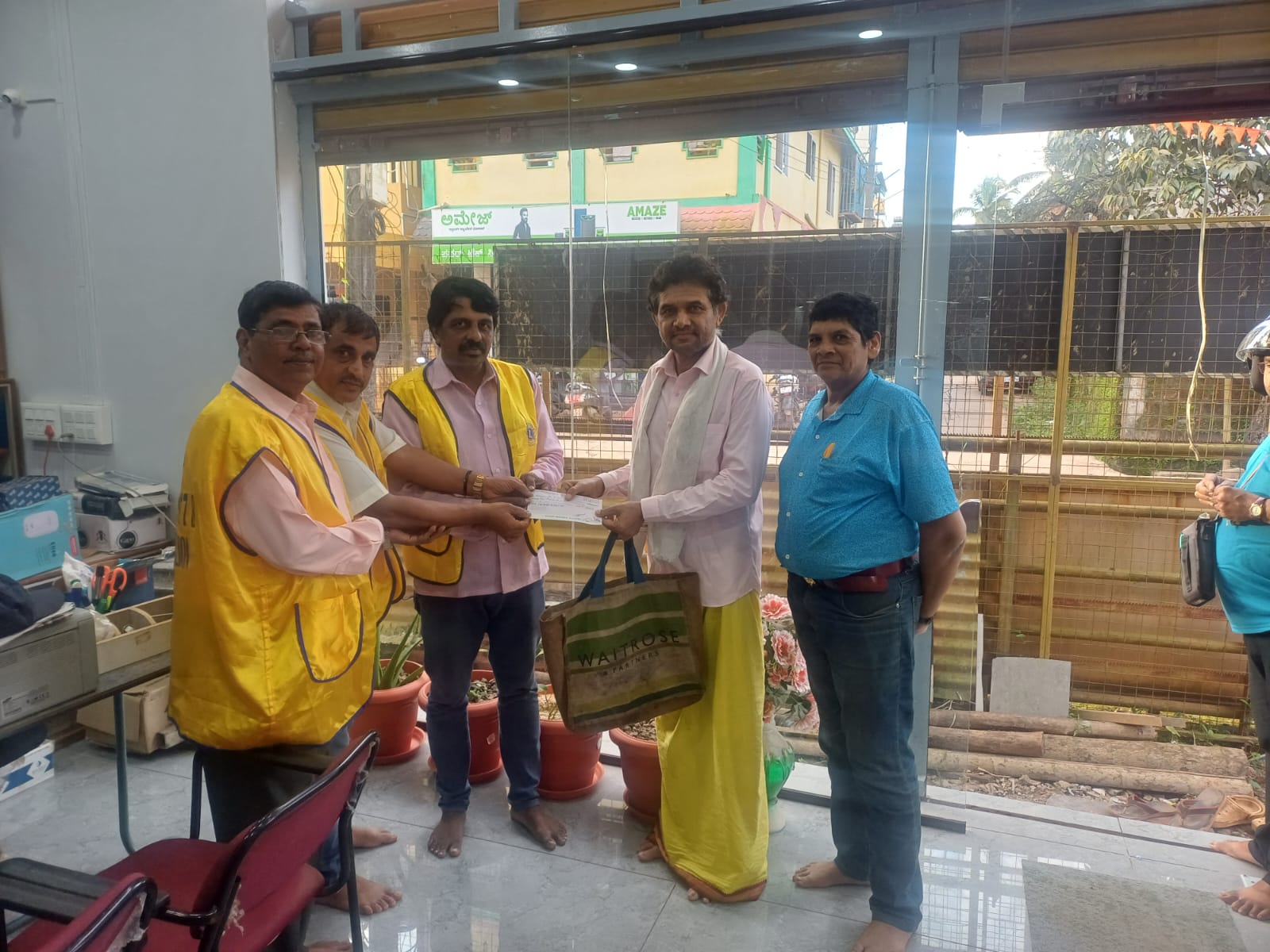 LIONS SPANDANA- MEDICAL AID TO A NEEDY PERSON (2ND OF 5TH YEAR)