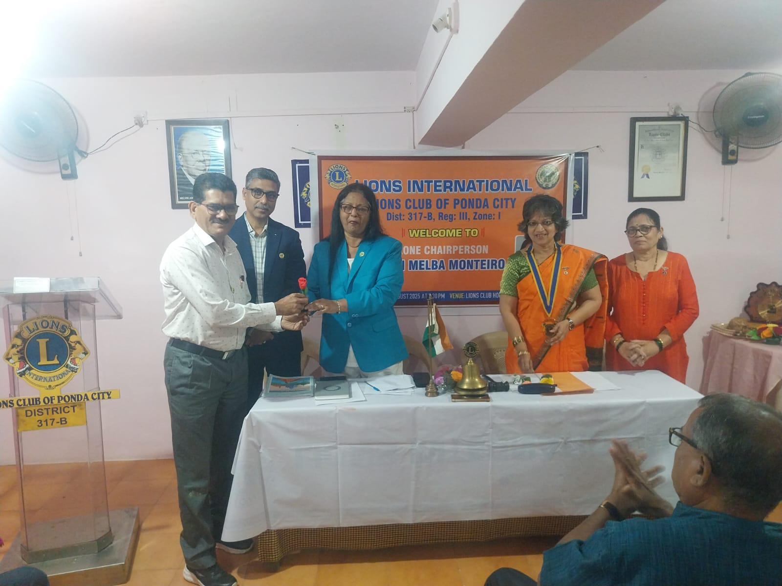 ZC's visit to Lions Club Of Ponda City