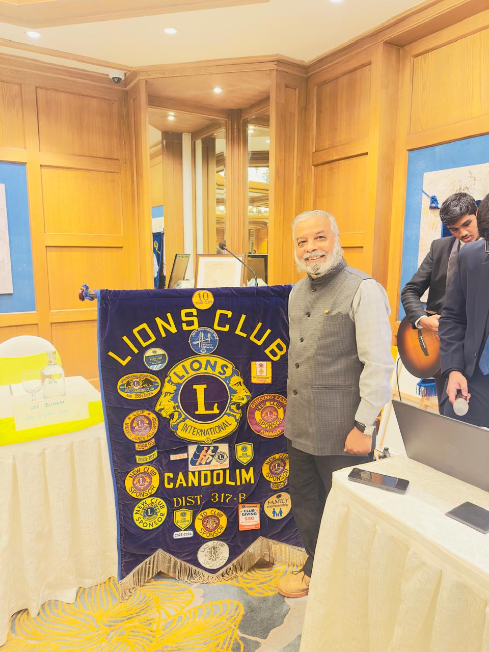 Visit to Charter Night Of Lions Club of Candolim
