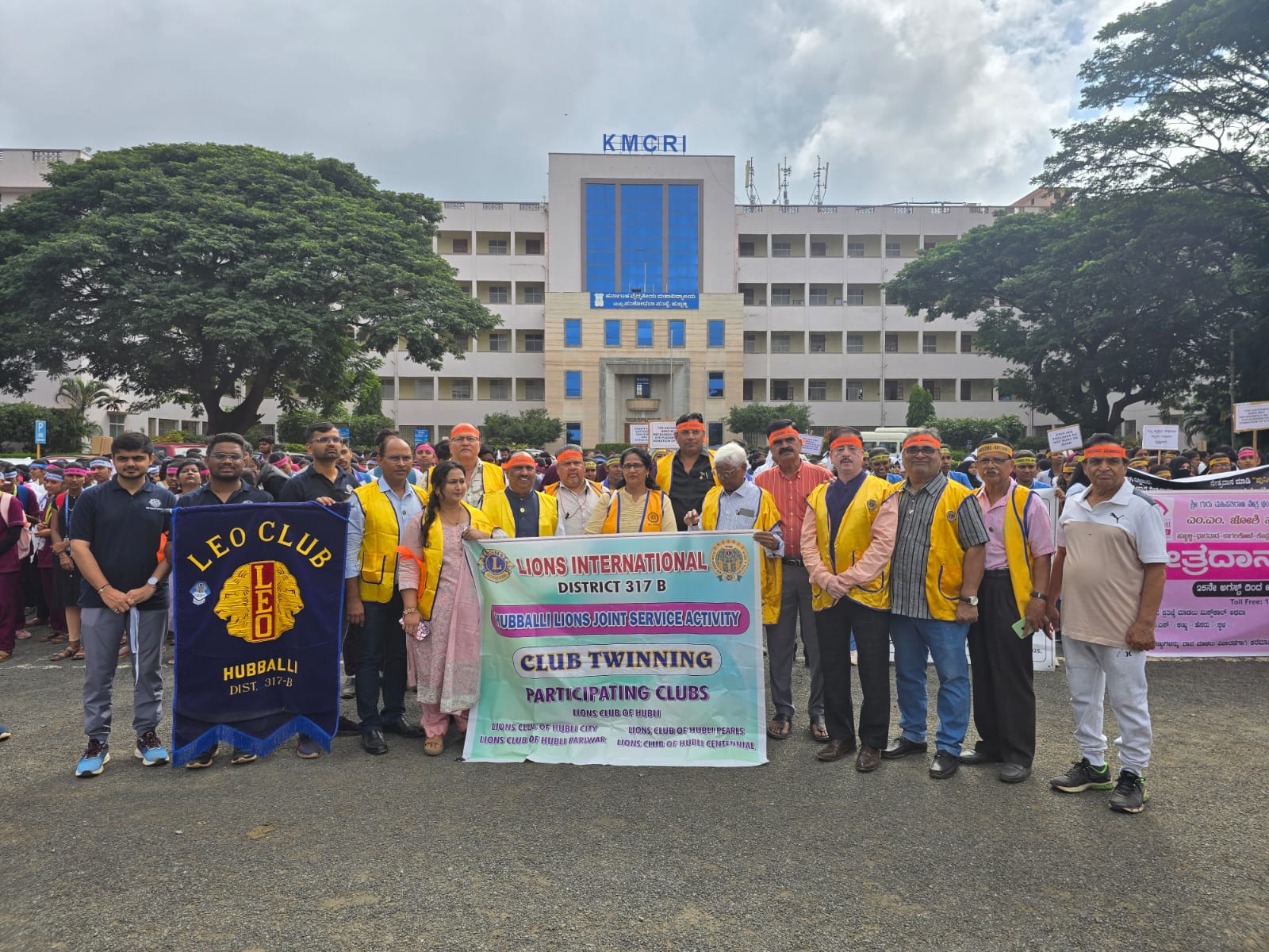 Participation in Eye Donation Awareness Rally