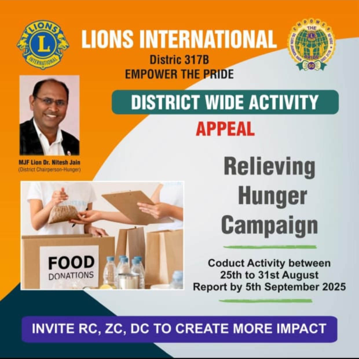 Digital circular sent to all Clubs (Monthly)