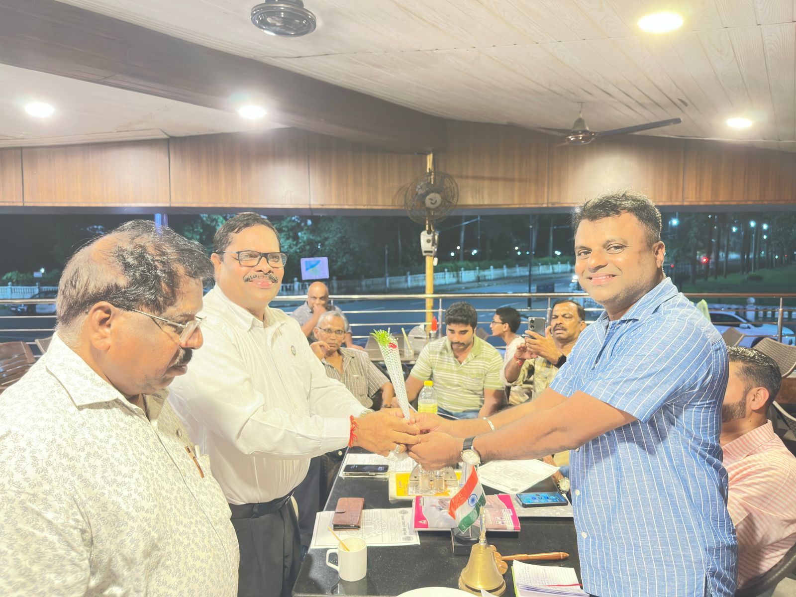 Teachers were felicitated during the BOD