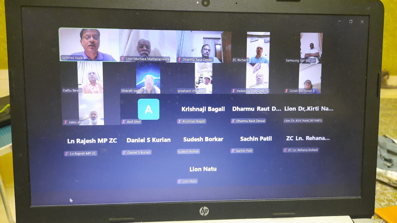 DGs Review meeting with RCs and ZCs 