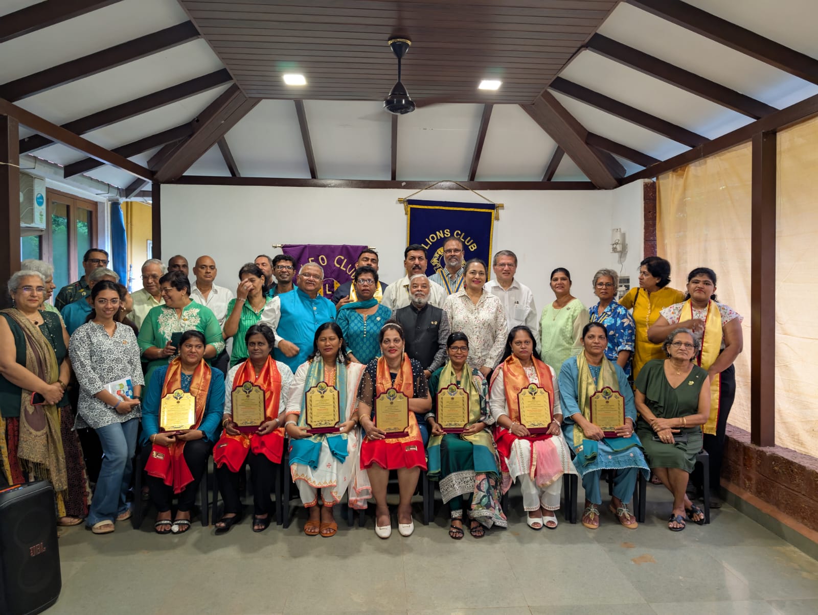 Region Chairpersons Visit to Lions Club OF Aldona
