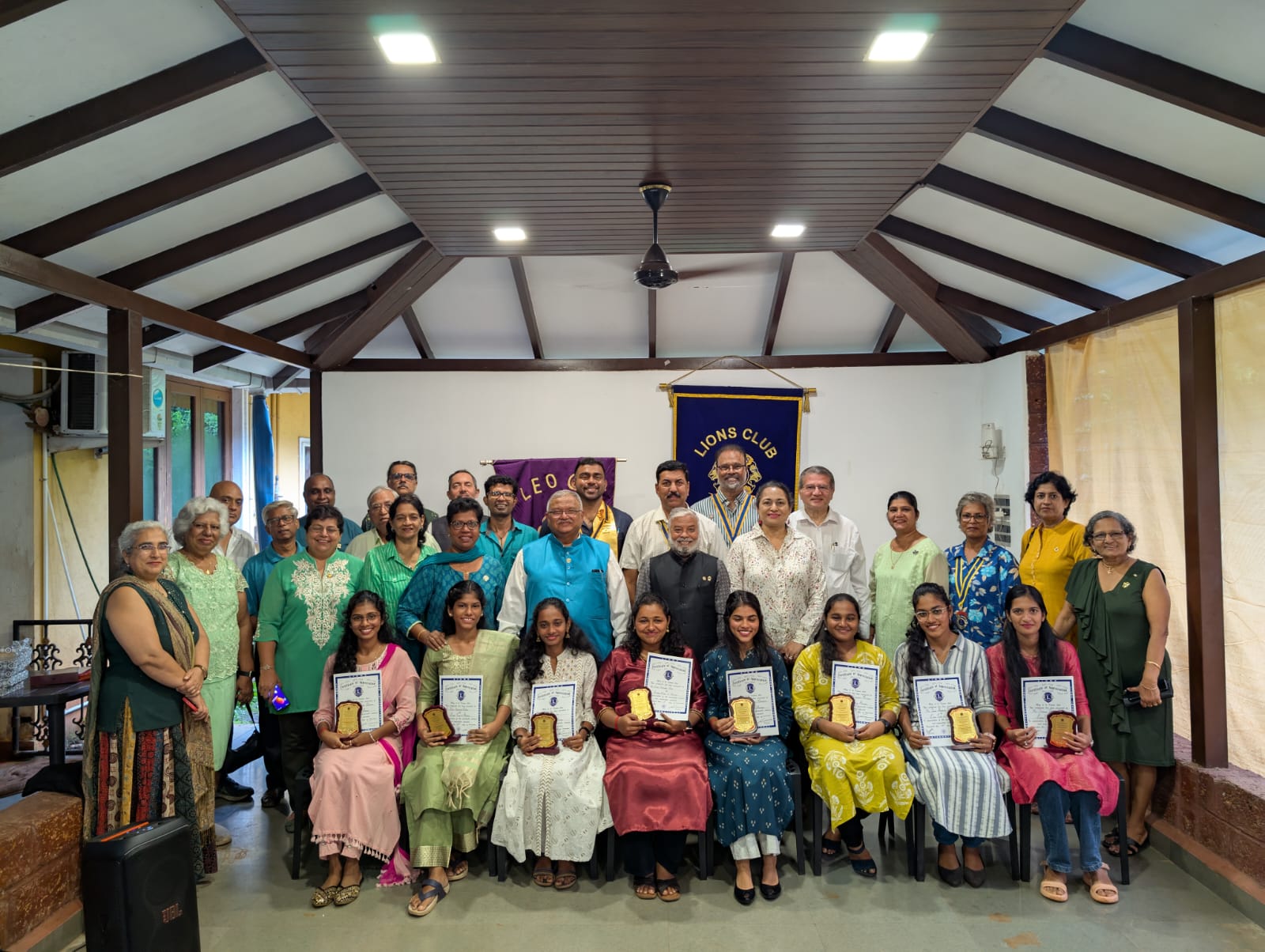 Region Chairpersons Visit to Lions Club OF Aldona