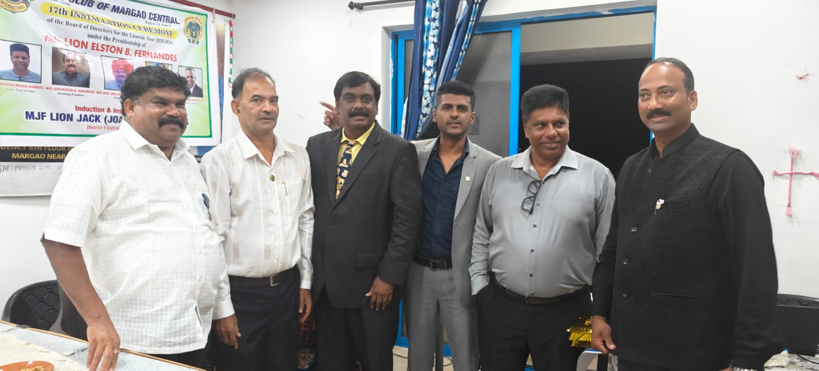 Lions club of Margao Central BOD Installation Ceremony.