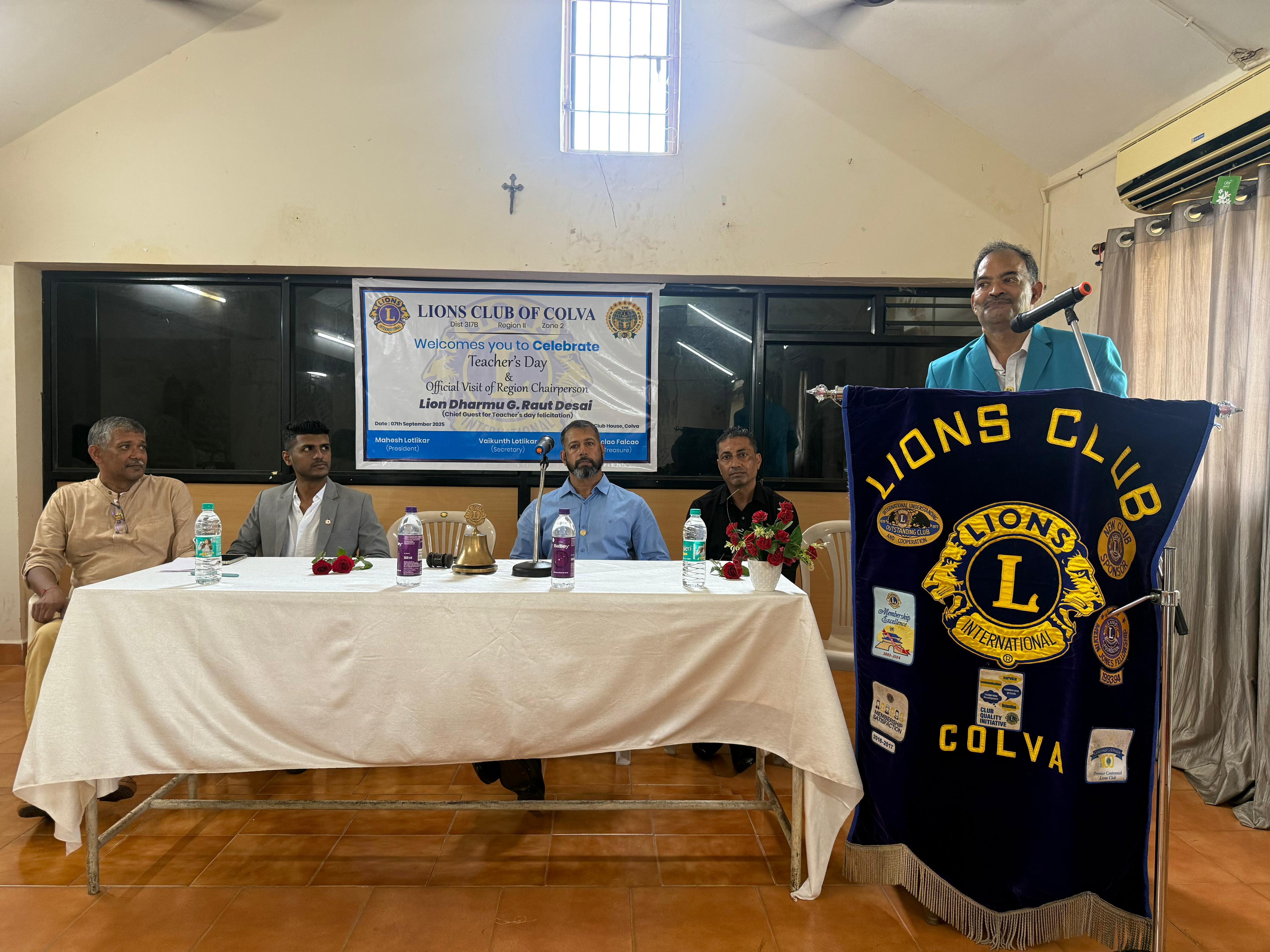 RC official visit to LC Colva.