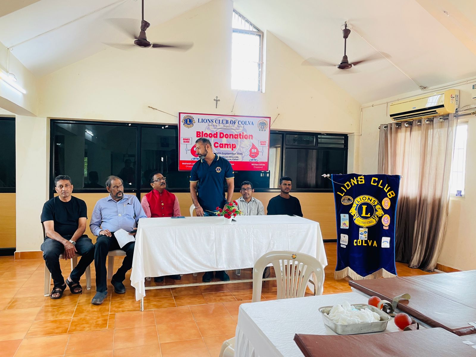 Invited DC - Blood donation for the activity 