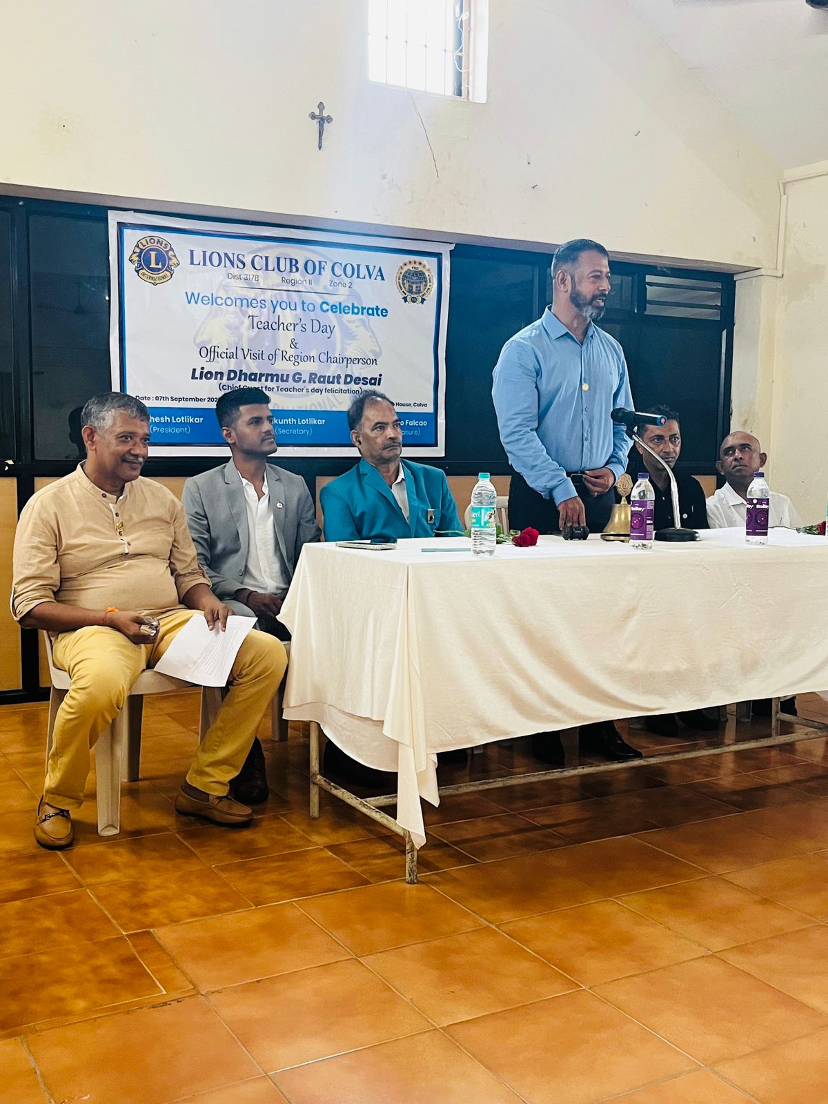 GAT co-ordinator Ln Vividh Pausker was a special invitee during Teachers day celebration held in our clubhouse 