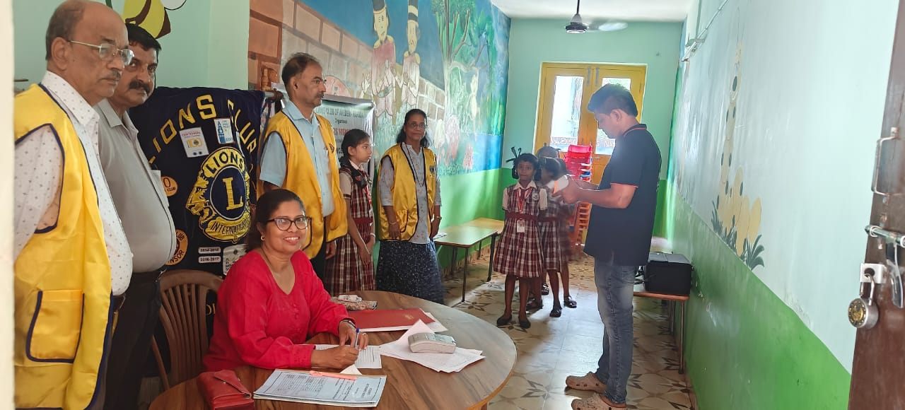 Little star eye screening camp.