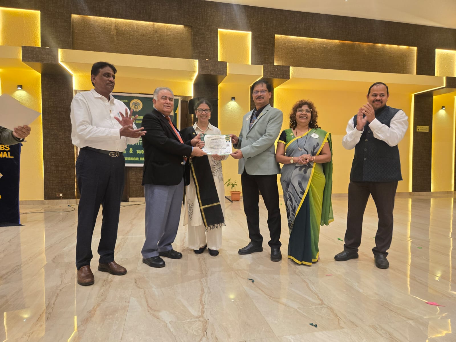 ATTENDED THE DLLI TRAINING PROGRAM AT HUBLI