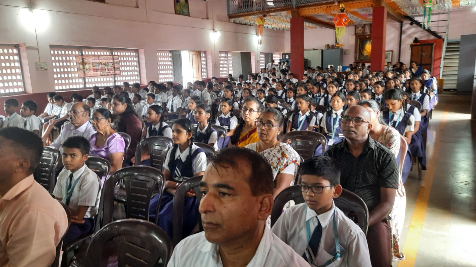 Teachers day celebration.