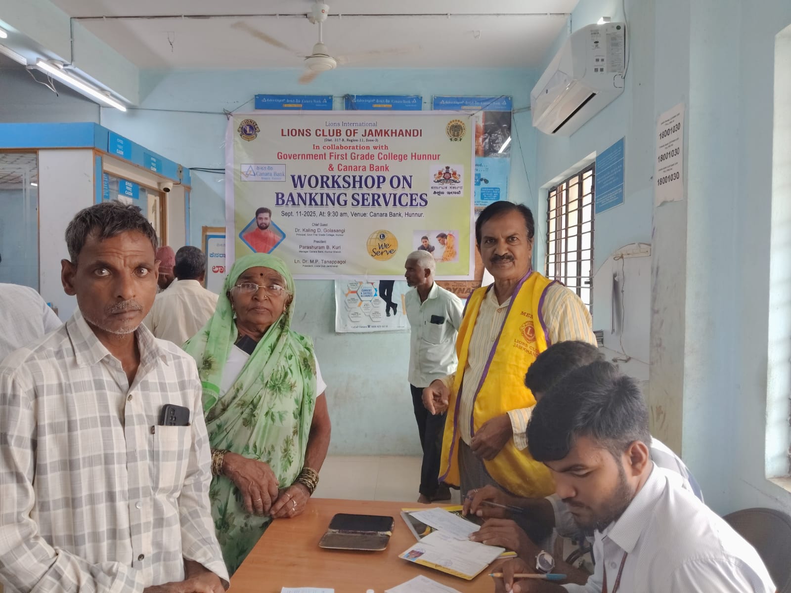 Continue Workshop on Banking Services for 8th day.