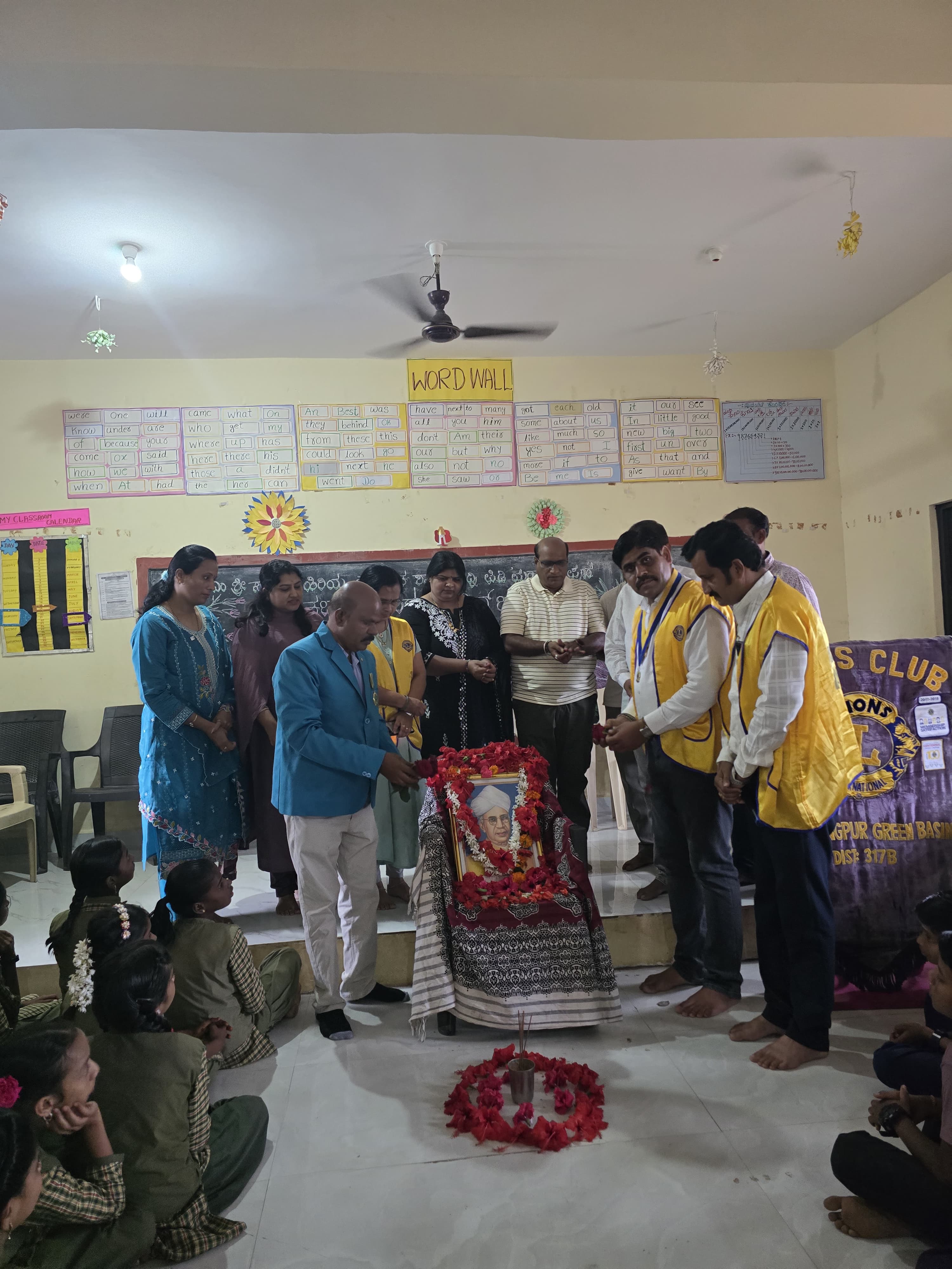 Teacher's day celebration 