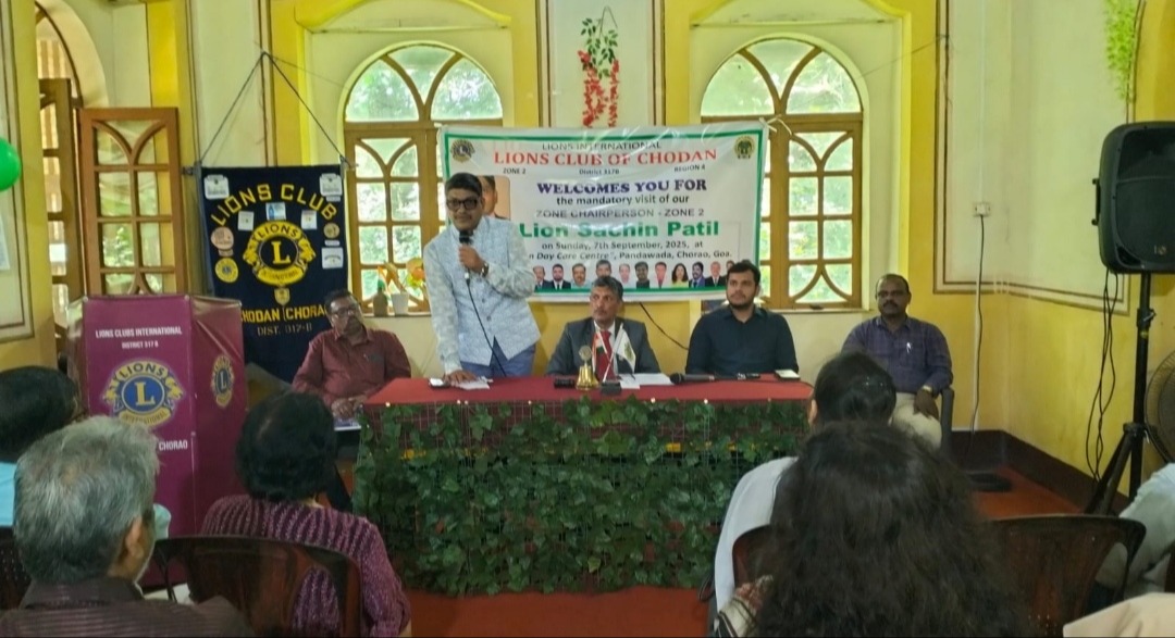 Attended Zone Chairperson Visit of Lions Club of Chodan 