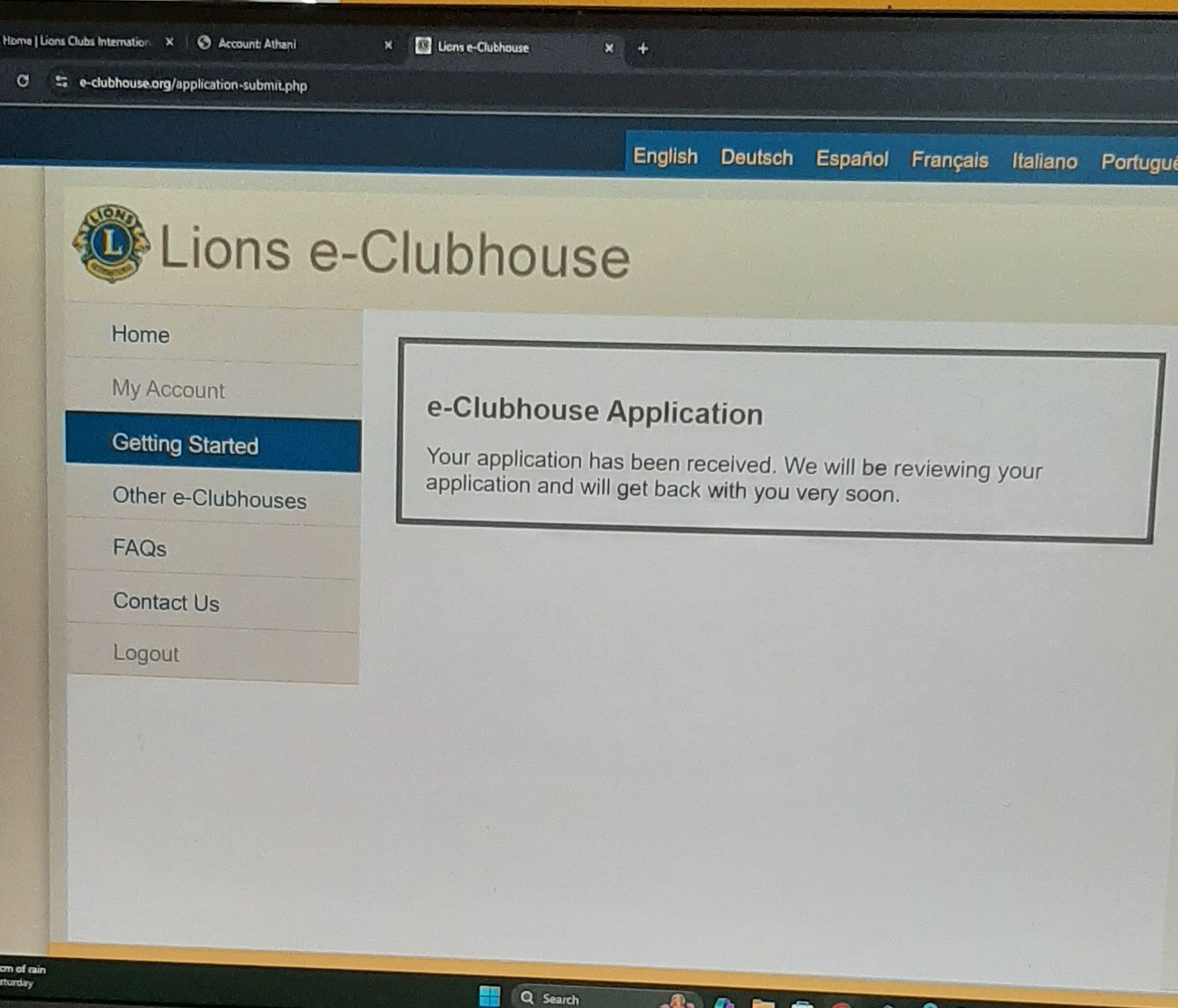Reminding Service Activity Reporting and e-clubhouse -reg