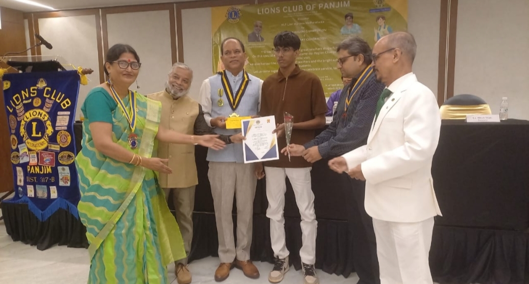 Region Chairperson Visit to our Lions Club of Panjim