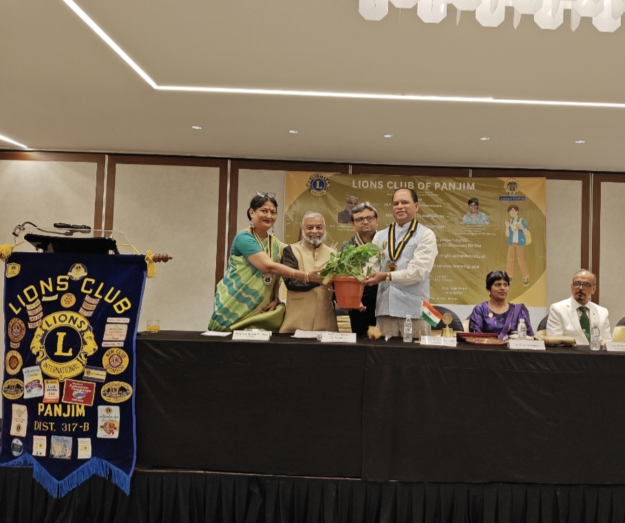 Region Chairperson Visit to our Lions Club of Panjim