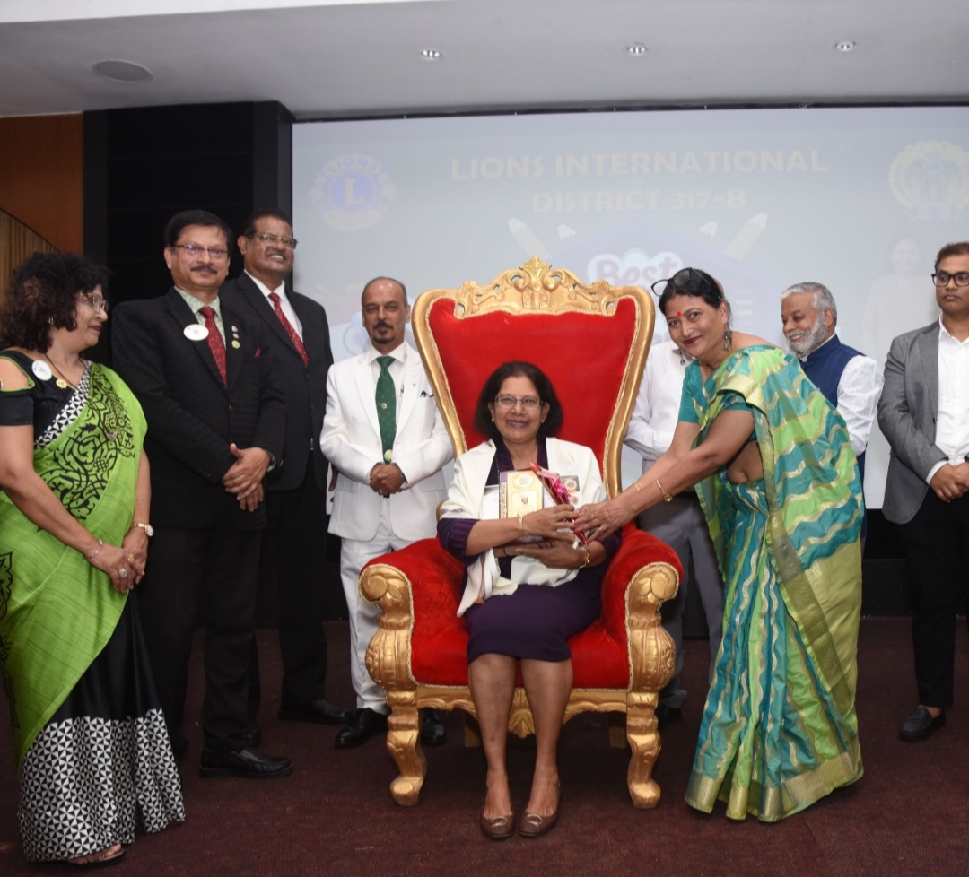 Lions club of Panjim attended the Teachers Day Felicitation function organised by the Lions International District 317B