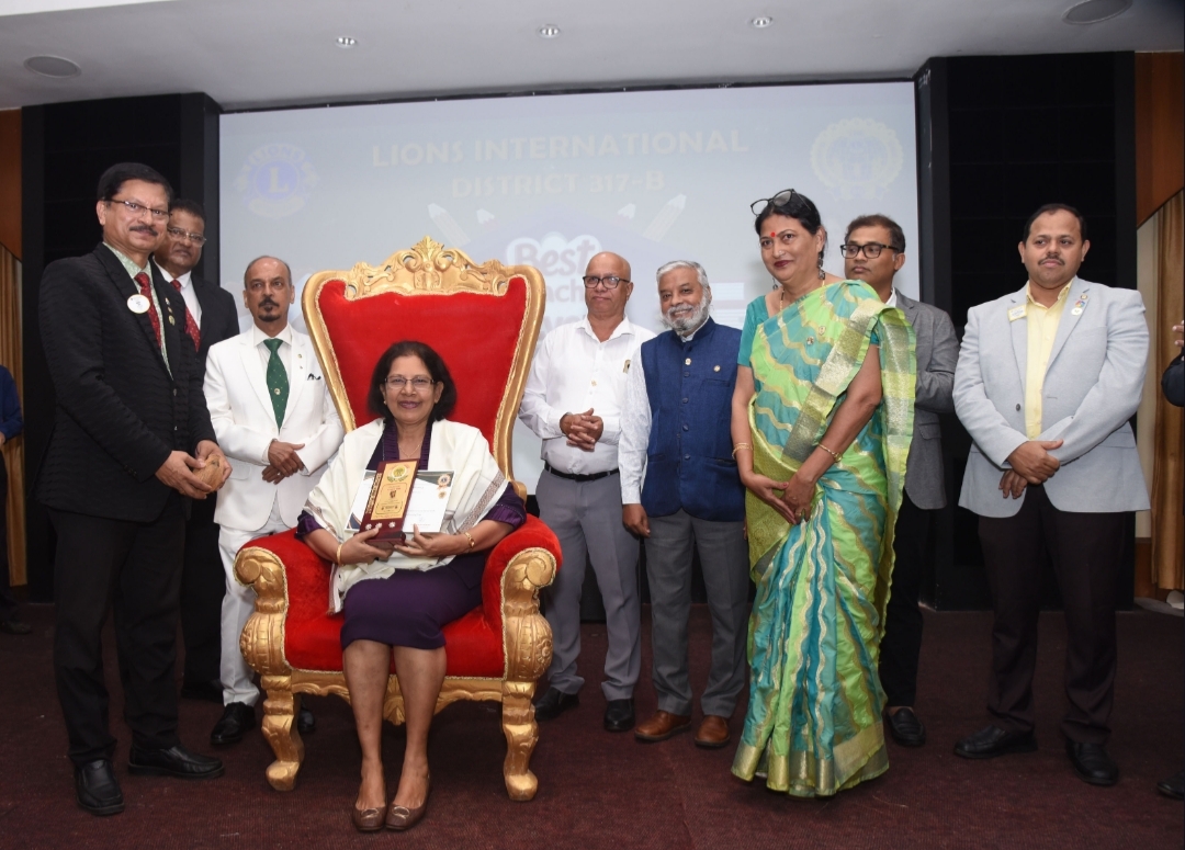 Lions club of Panjim attended the Teachers Day Felicitation function organised by the Lions International District 317B