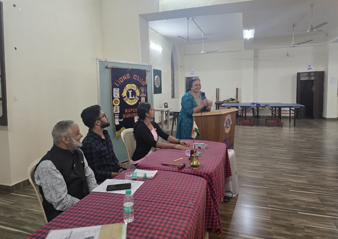 Region Chairperson Murtaza Matheranwala visted the club