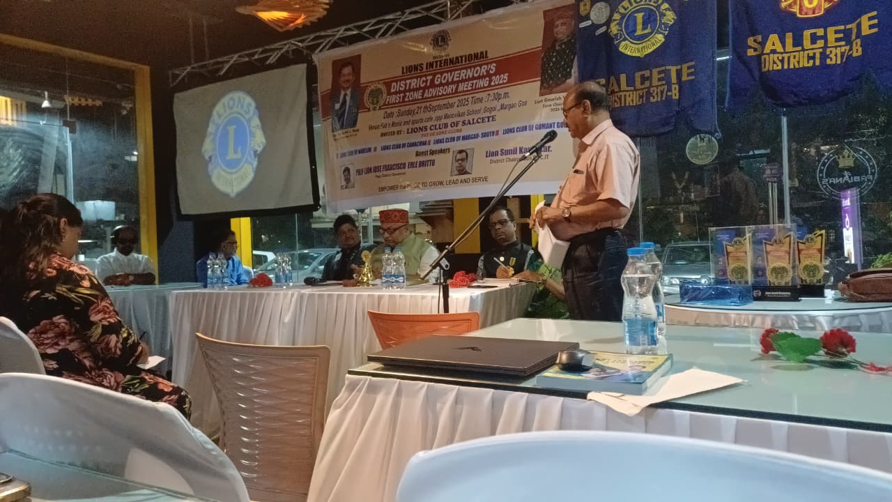Attend 1st  Governor Zone Advisory Meeting at Margao