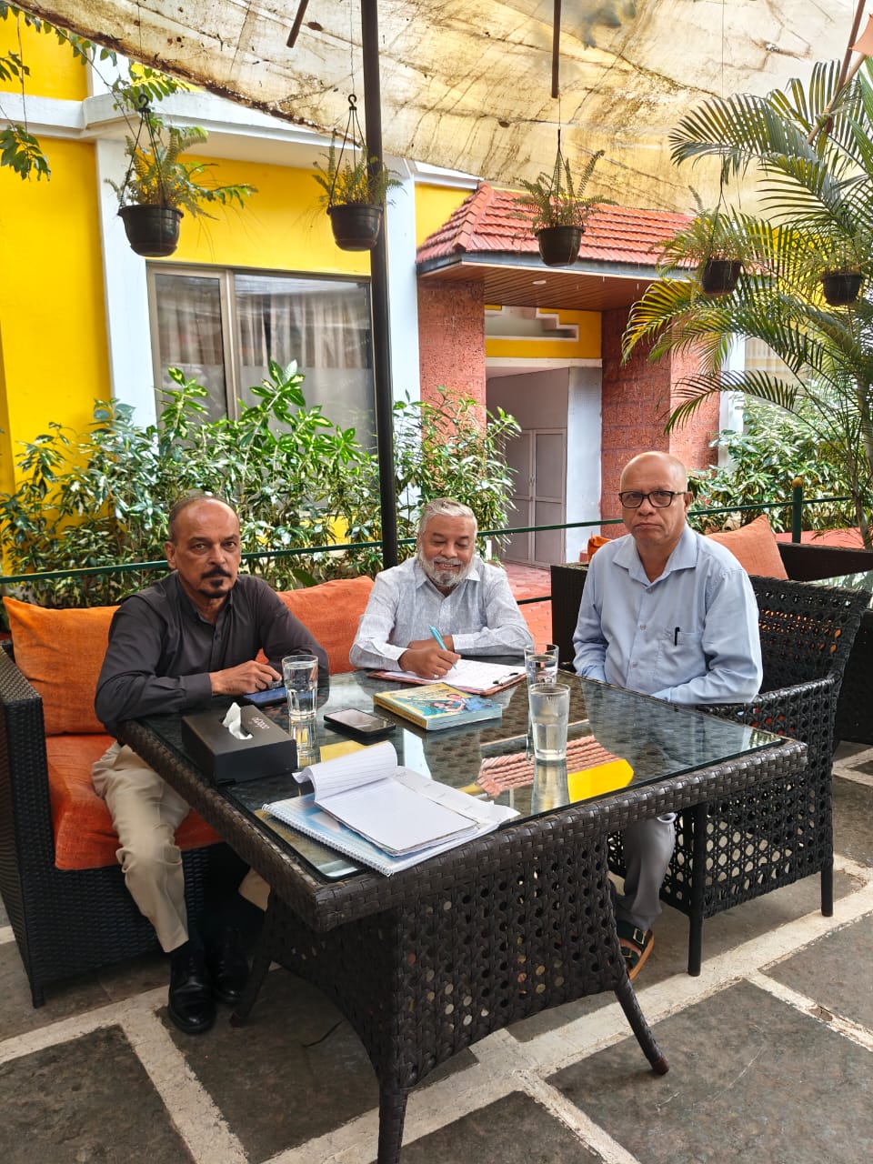 Bimonthly review meeting with both Chair persons Zone 1 and 2 of region 5