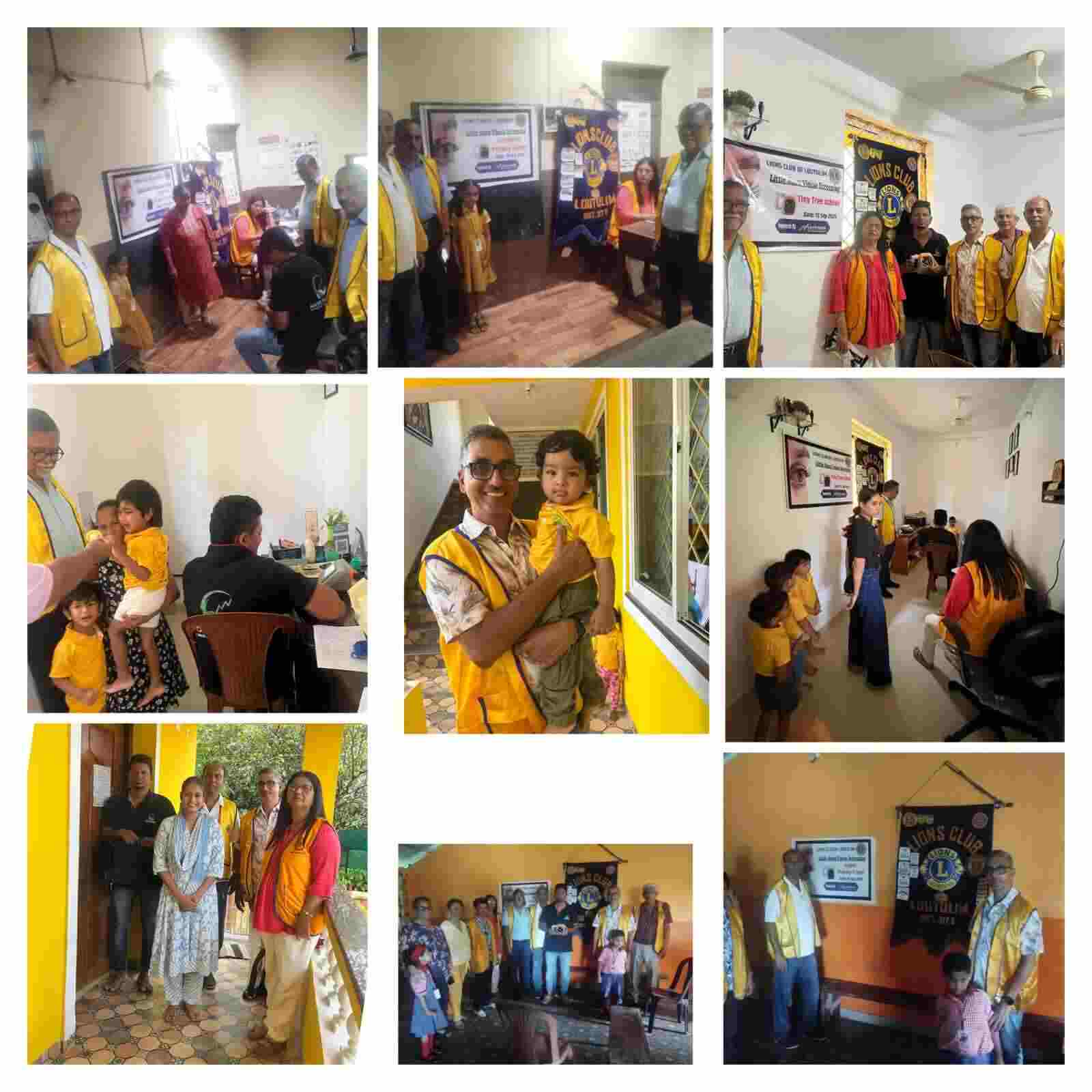 Eye screening camp for children 