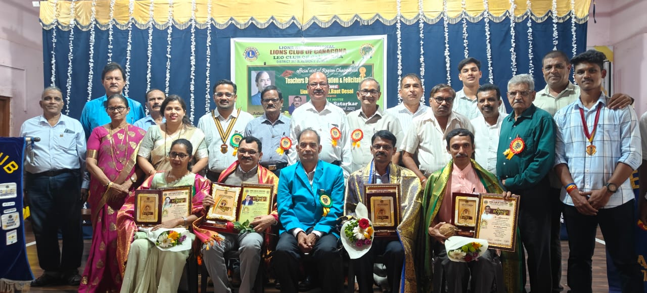 RC official visit to Lions club of Canacona.