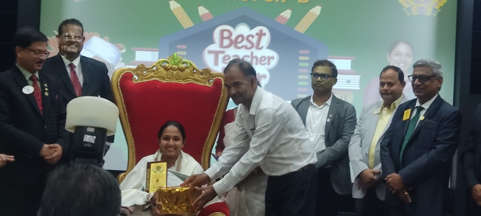 District 317 B teachers day celebrations. 