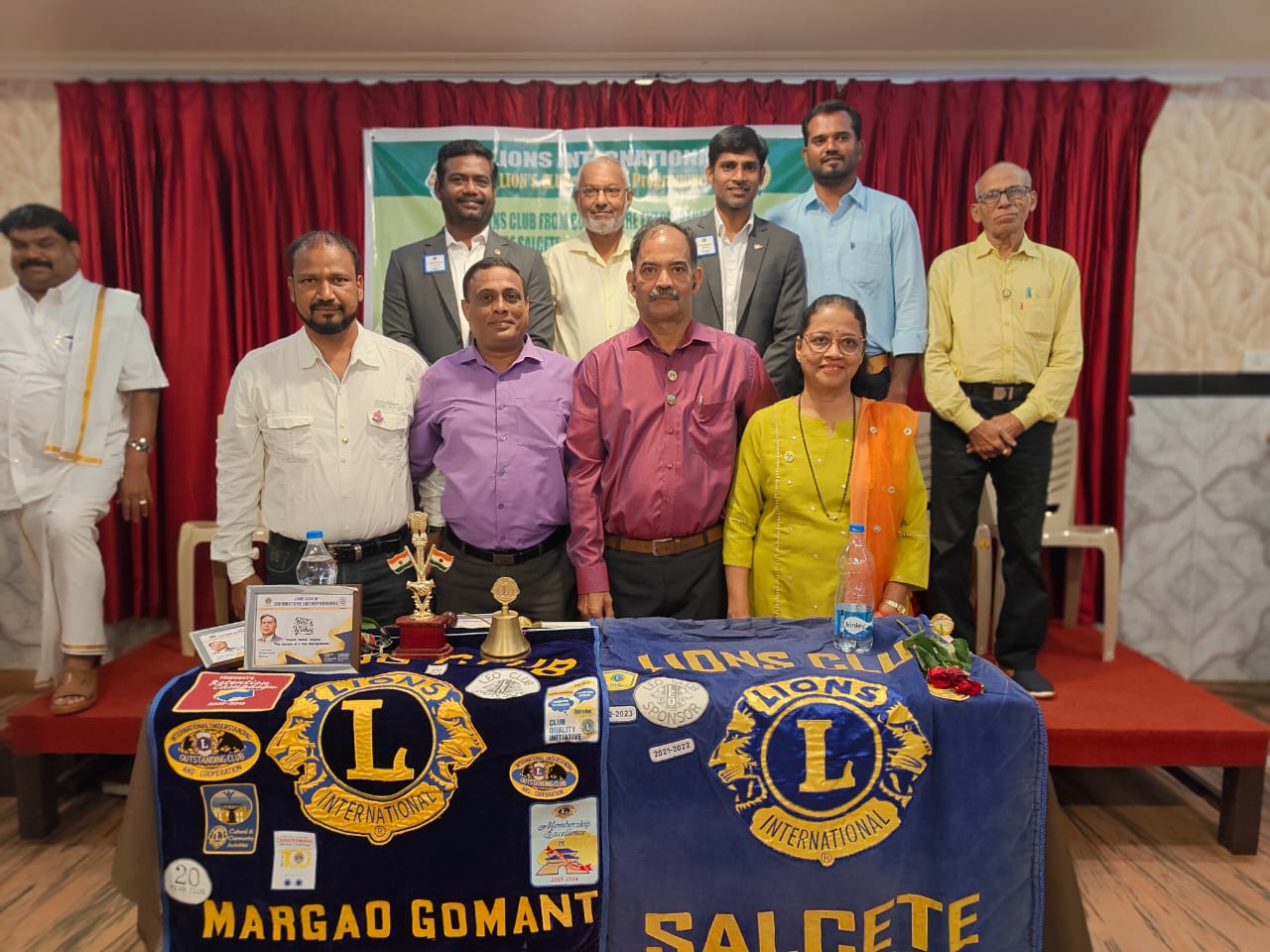 club twinning withe Coimbatoor Lions.