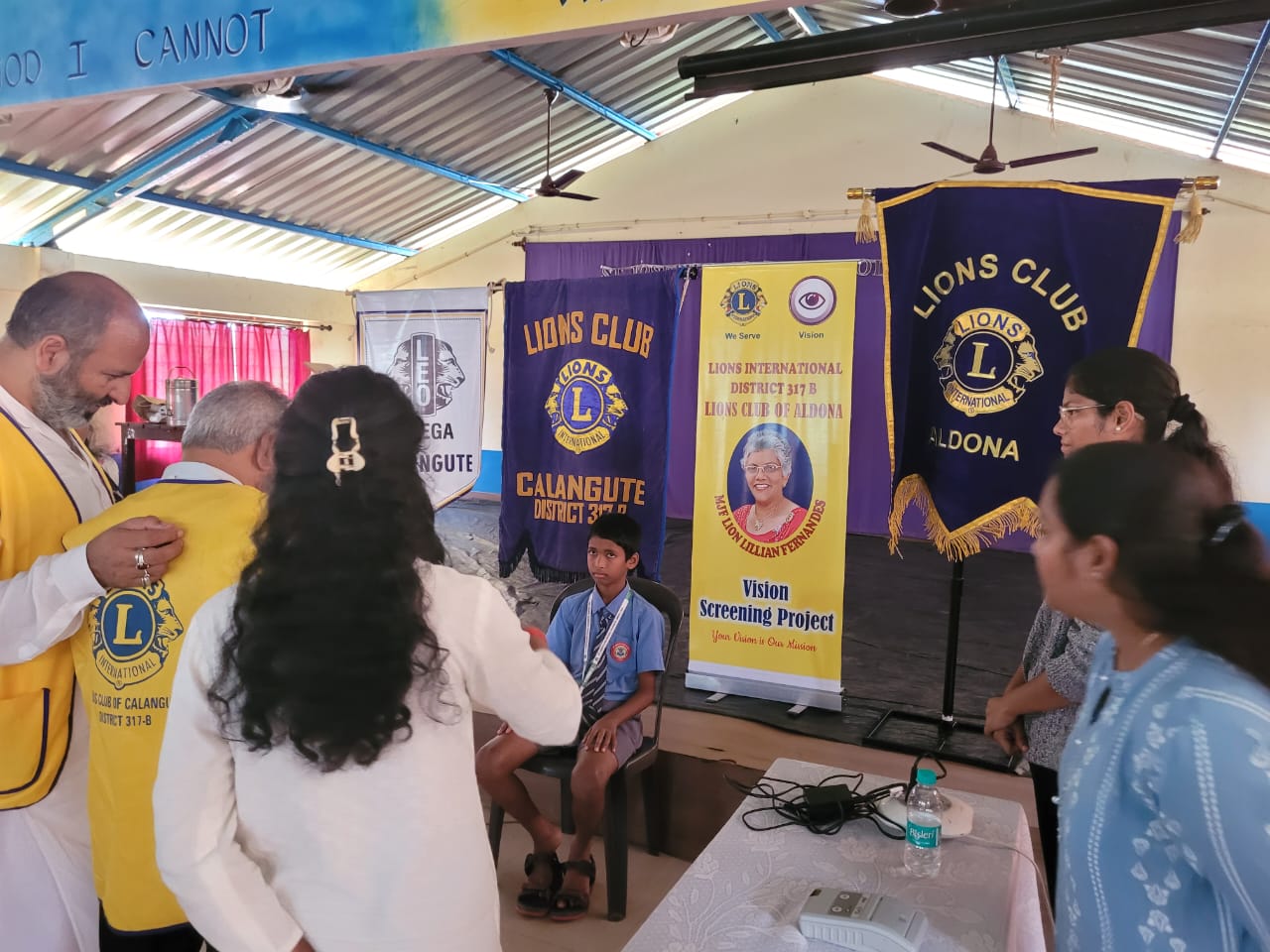 Vision screening for students