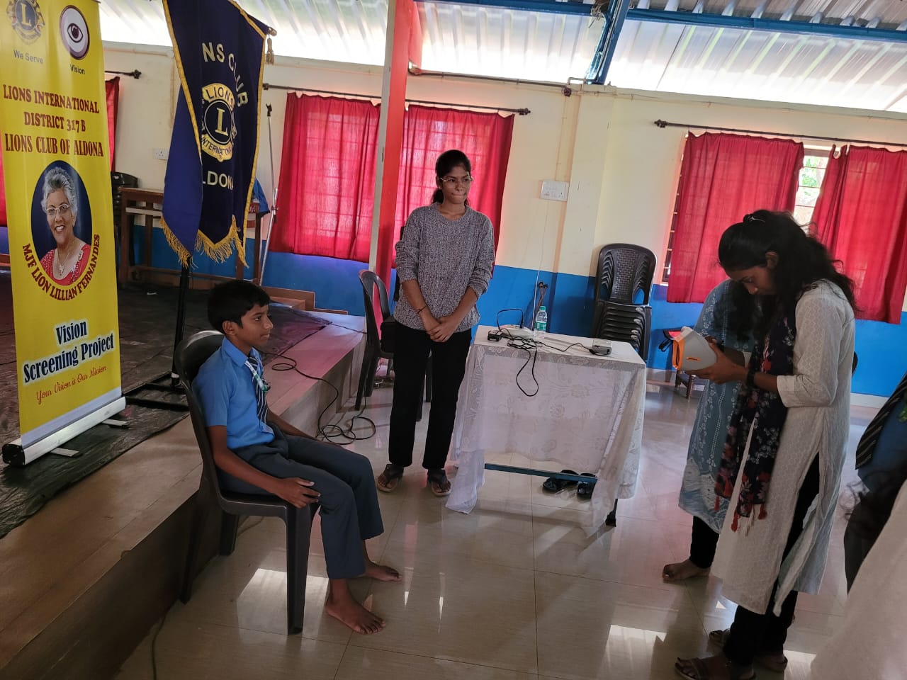 Vision screening for students