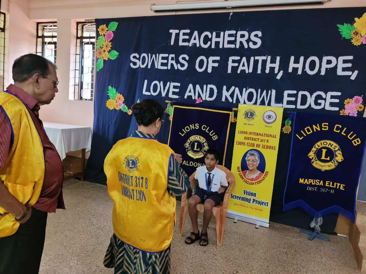 school Vision screening 