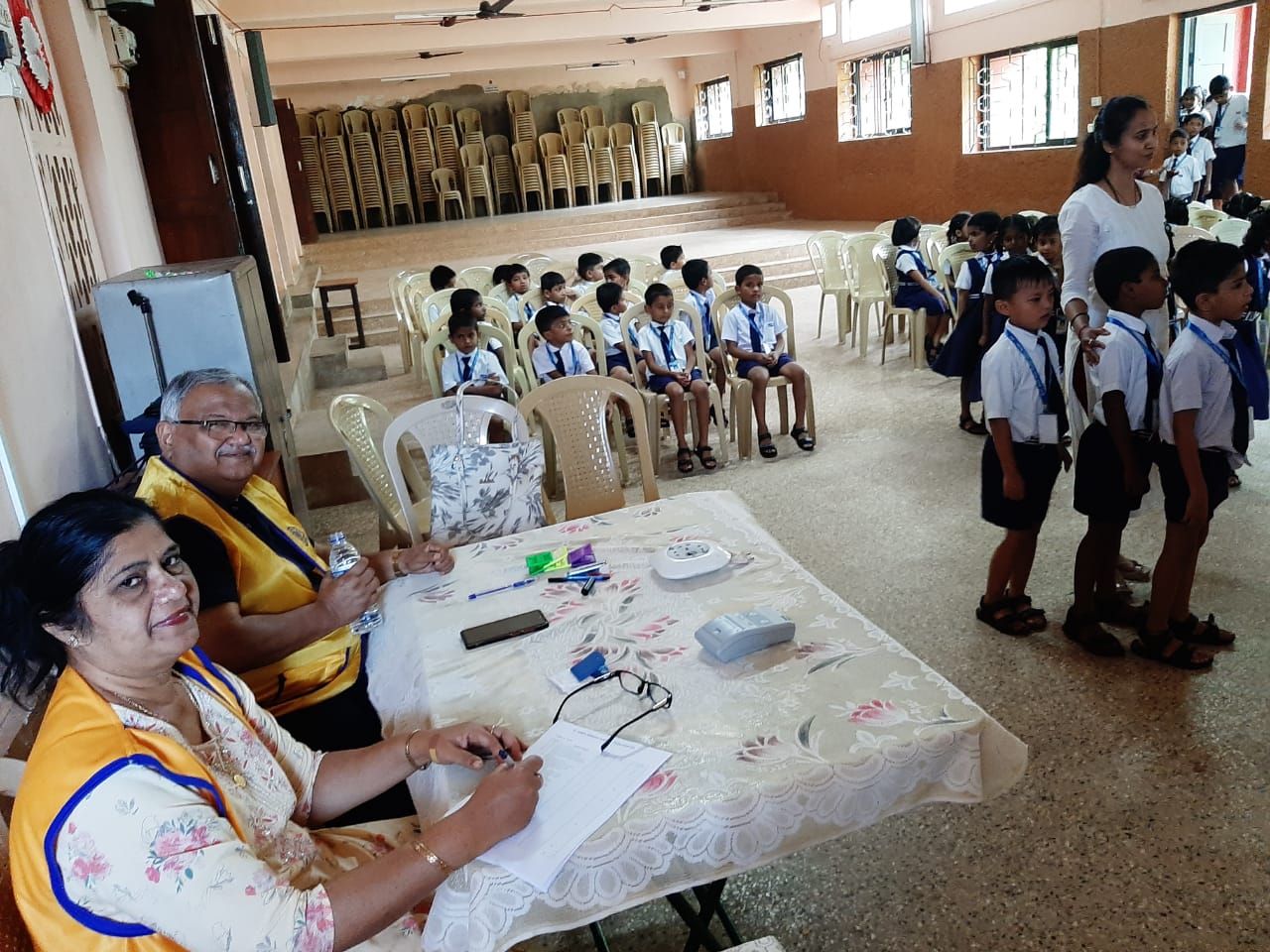 school Vision screening 