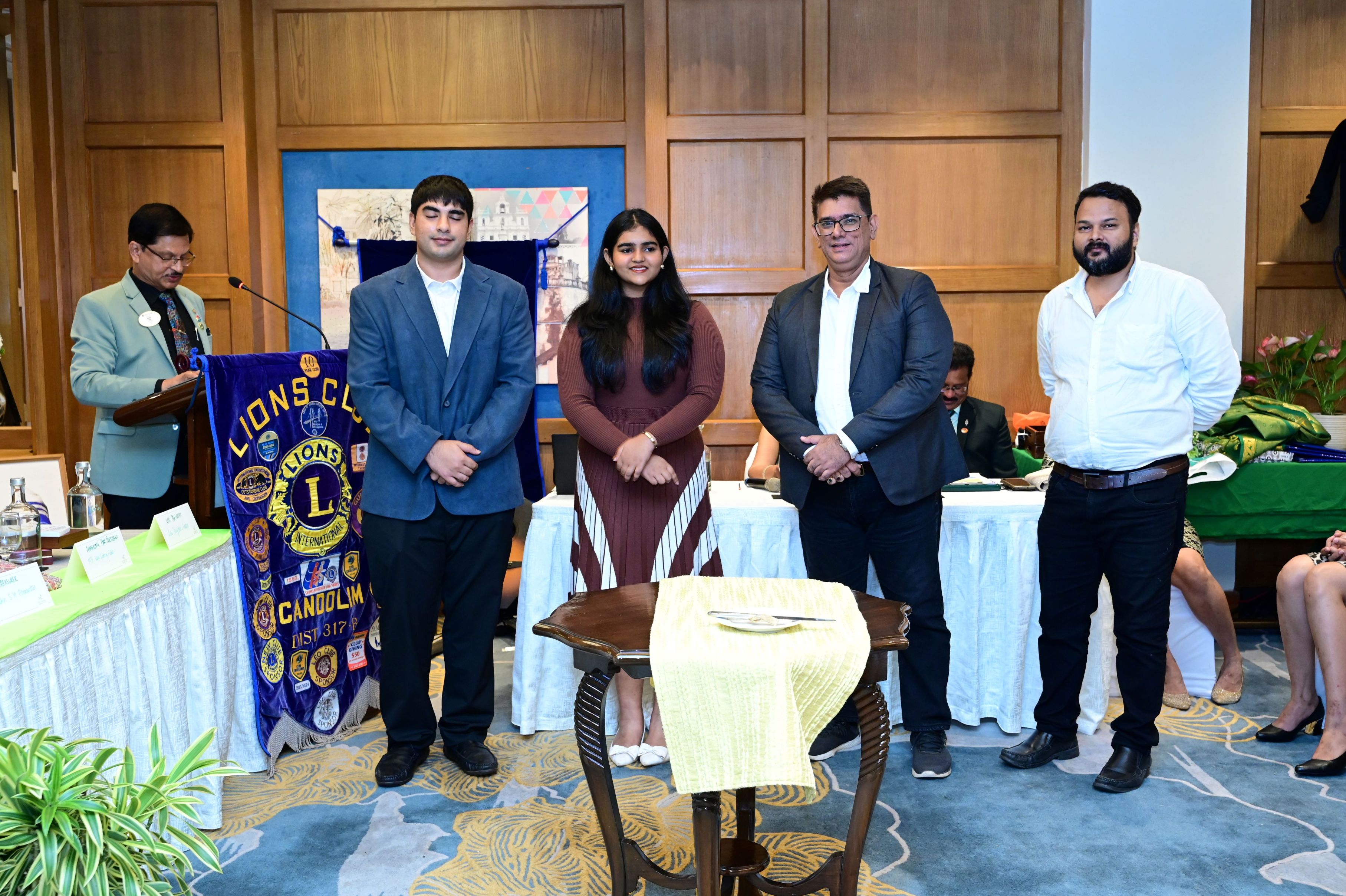 Inducting New Members