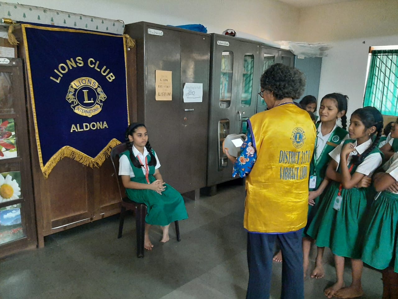 school Vision screening 