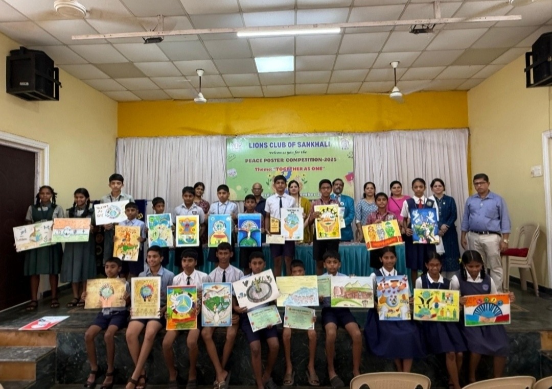 Conducted Peace Poster Contest for 11 school's 